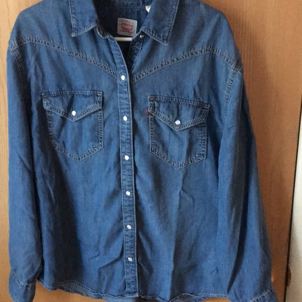 Levi's Classic Blue Western Shirt